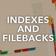 Indexes & Filebacks